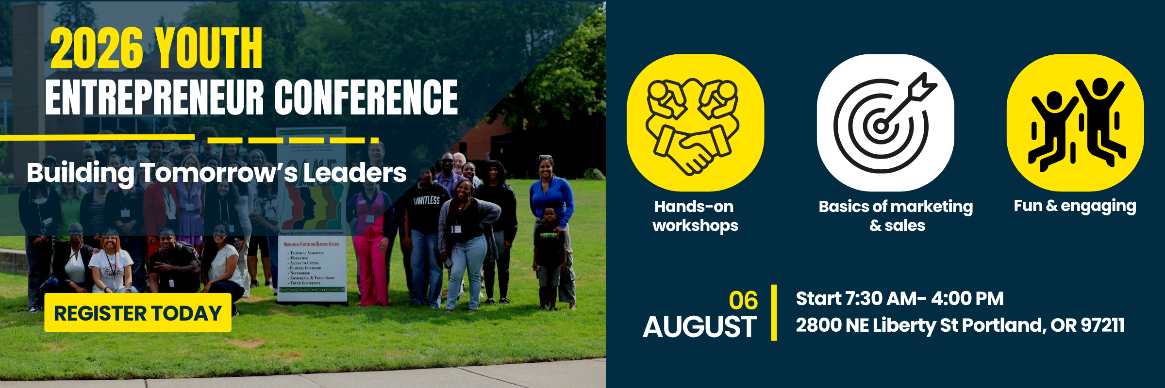 Save the Date for the 2026 Youth conference